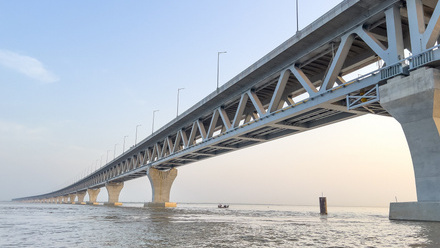 Padma bridge over Padma River Bangladesh.jpg